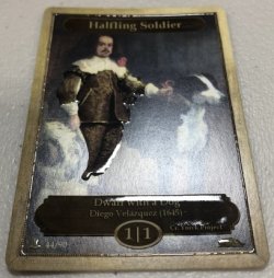 画像2: 小人・兵士/Harfling・Soldier (CLASSIC ART TOKEN MARBLE)《Premium》