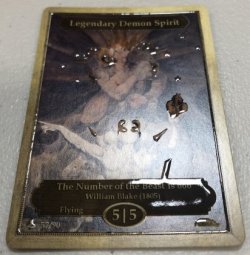 画像2: 伝説のデーモン・スピリット/Legendary Demon・Spirit (CLASSIC ART TOKEN MARBLE)《Premium》