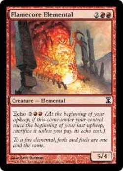 画像1: 炎核の精霊/Flamecore Elemental (TSP)《Foil》