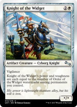 画像1: 小型装置の騎士/Knight of the Widget (UST)