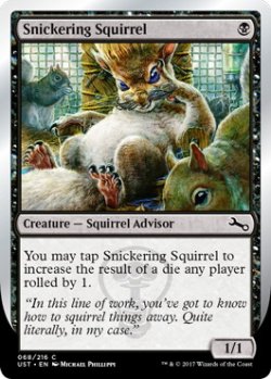 画像1: クスクス笑うリス/Snickering Squirrel (UST)