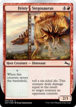 画像1: 喧嘩好きな|ステゴサウルス/Feisty|Stegosaurus (UST) 《FOIL》