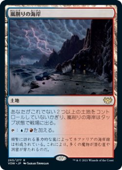 画像1: 嵐削りの海岸/Stormcarved Coast (VOW)《Foil》