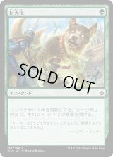 巨大化/Giant Growth (WAR)