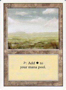 画像1: 平地/Plains【Ver.2】(3ED)
