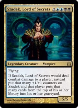 画像1: 秘密の王、ザデック/Szadek, Lord of Secrets (CMD)