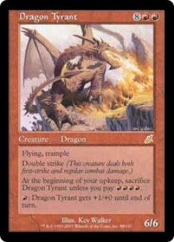 画像1: ドラゴンの暴君/Dragon Tyrant (SCG)