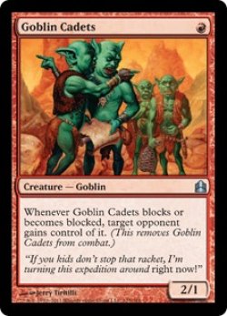 画像1: ゴブリンの士官候補生/Goblin Cadets (CMD)