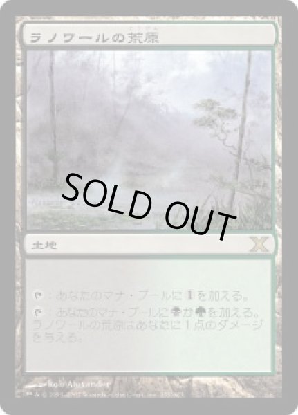 画像1: ラノワールの荒原/Llanowar Wastes (10E)《Foil》 (1)