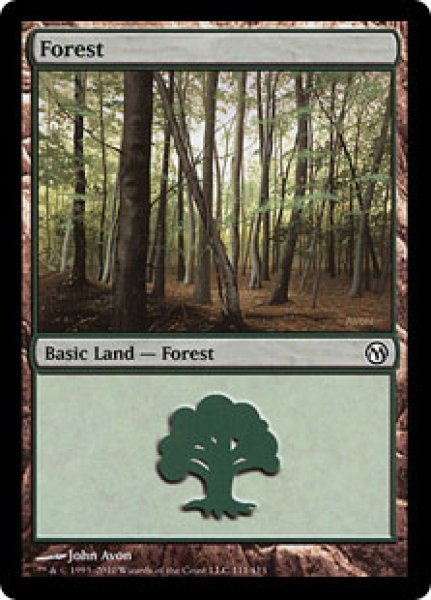 画像1: 森/Forest【Ver.2】(Duels of the Planeswalkers ） (1)