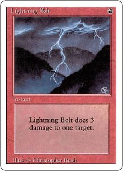 画像1: 稲妻/Lightning Bolt (3ED) (1)