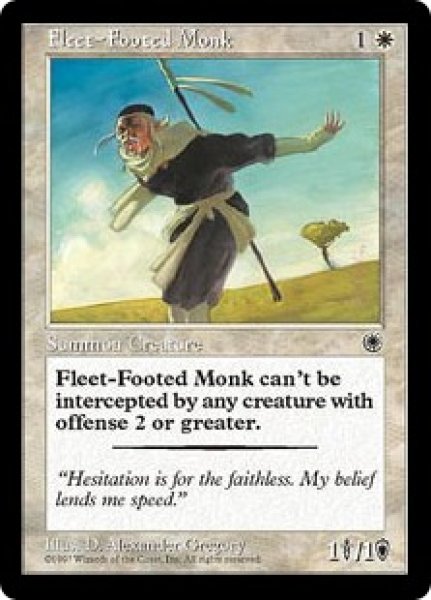 画像1: 俊足の修道士/Fleet-Footed Monk (POR) (1)