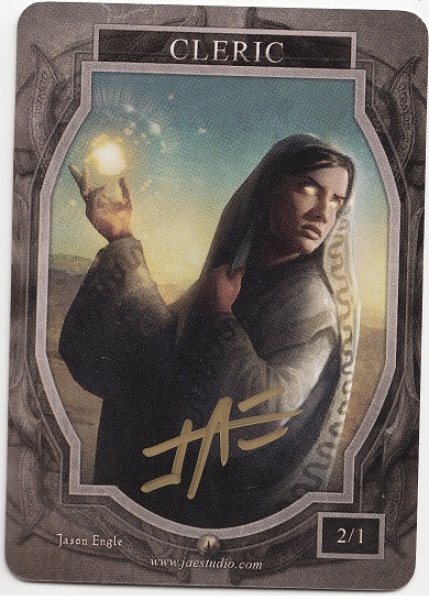 画像1: クレリック/Cleric (Jason Engle Token) (1)