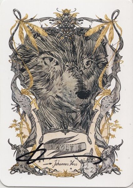 画像1: 狼/Wolf (Johannes Voss Token) (1)