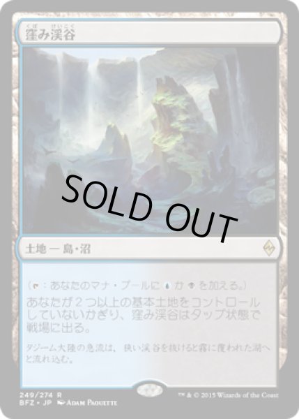 画像1: 窪み渓谷/Sunken Hollow (BFZ) (1)
