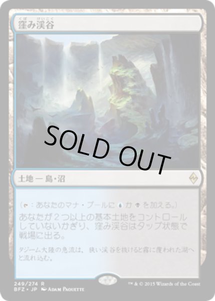 画像1: 窪み渓谷/Sunken Hollow (BFZ) (1)