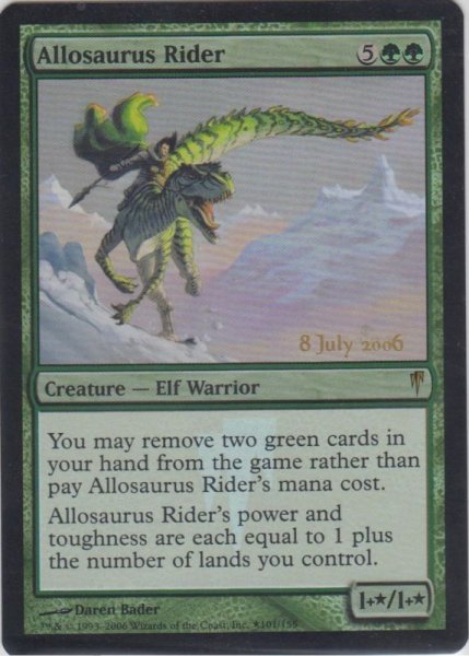 画像1: アロサウルス乗り/Allosaurus Rider (プレリリース) (1)