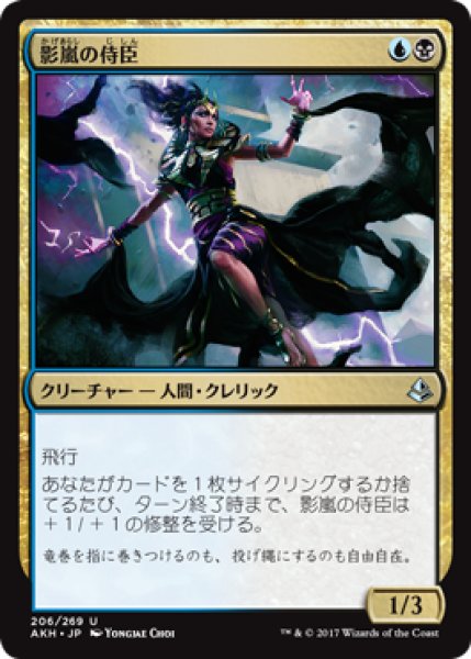 画像1: 影嵐の侍臣/Shadowstorm Vizier (AKH) (1)