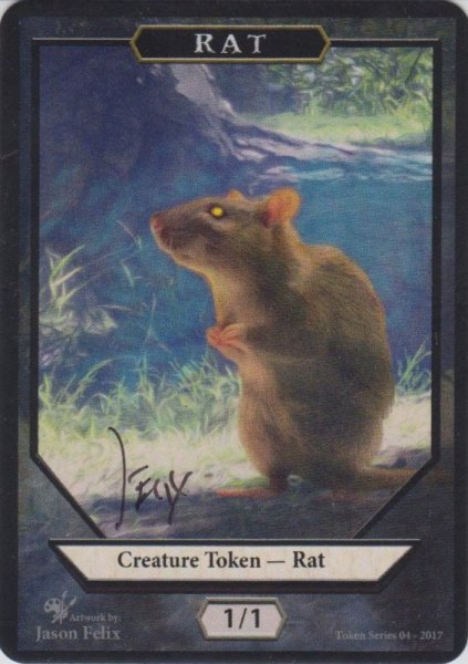画像1: ネズミ/Rat (Jason Felix Token) (1)