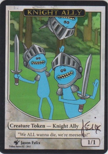 画像1: 騎士・同盟者/Knight・Ally (Jason Felix Token) (1)