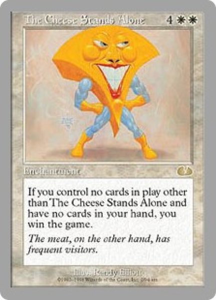画像1: The Cheese Stands Alone (UGL） (1)