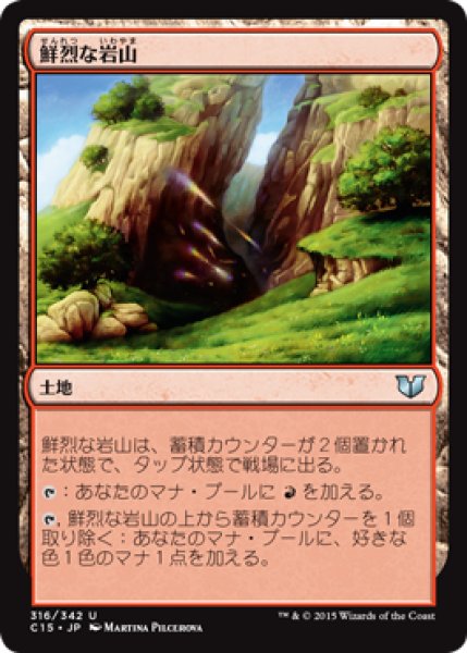 画像1: 鮮烈な岩山/Vivid Crag (C15) (1)