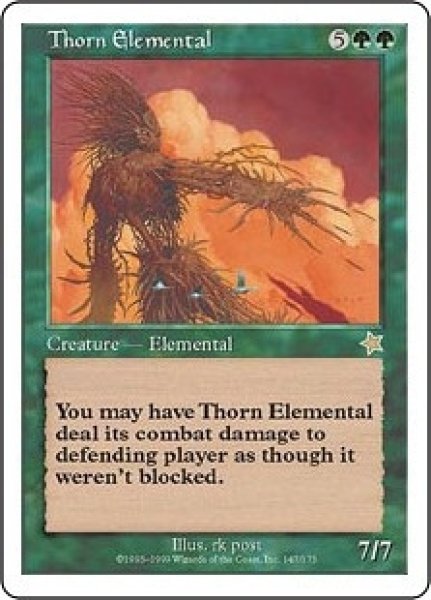 画像1: 茨の精霊/Thorn Elemental (S99) (1)