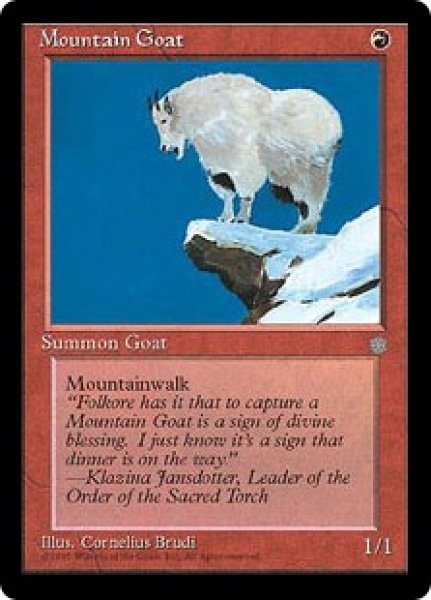 画像1: シロイワヤギ/Mountain Goat (ICE) (1)