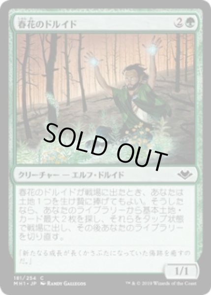 画像1: 春花のドルイド/Springbloom Druid (MH1)《Foil》 (1)