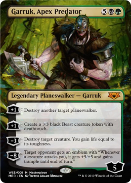 画像1: 頂点捕食者、ガラク/Garruk, Apex Predator (MED) (1)