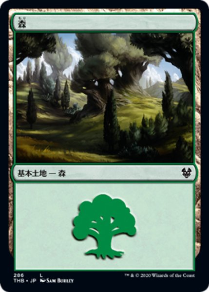 画像1: 森/Forest 【Ver.1】 (THB)《Foil》 (1)