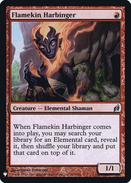 画像1: 炎族の先触れ/Flamekin Harbinger (Mystery Booster)《Foil》 (1)