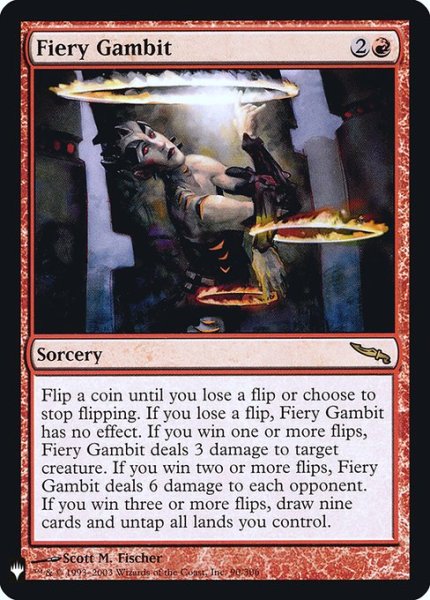 画像1: 焦熱の計画/Fiery Gambit (Mystery Booster)《Foil》 (1)