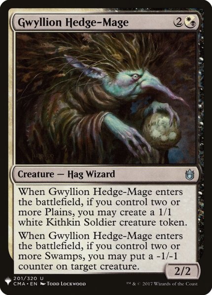 画像1: グウィリオンの垣魔道士/Gwyllion Hedge-Mage (Mystery Booster) (1)