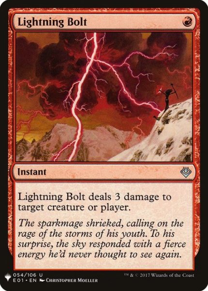 画像1: 稲妻/Lightning Bolt (Mystery Booster) (1)