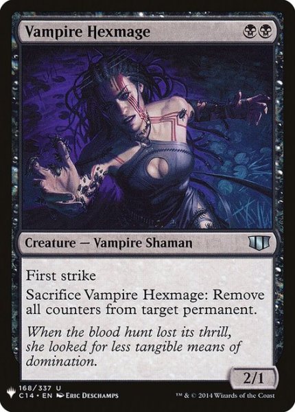 画像1: 吸血鬼の呪詛術士/Vampire Hexmage (Mystery Booster) (1)