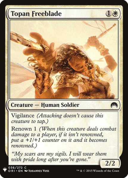 画像1: トーパの自由刃/Topan Freeblade (Mystery Booster) (1)