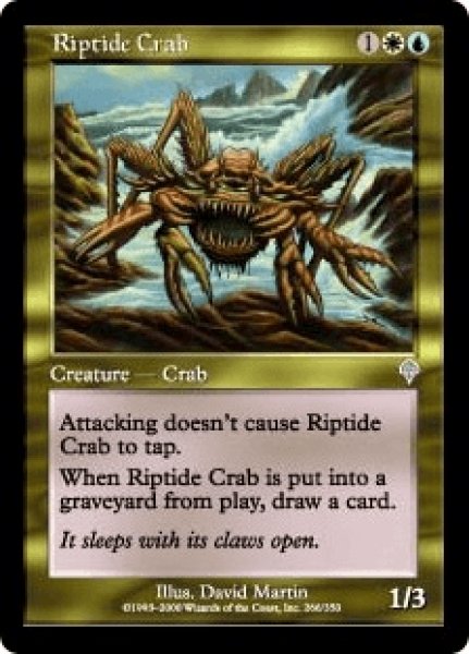 画像1: 激浪のカニ/Riptide Crab (INV)《Foil》 (1)