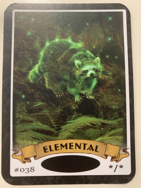 画像1: エレメンタルトークン/ Elemental  Token (Mark Pool) #038 (1)