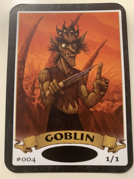 画像1: ゴブリントークン/Goblin Token (Mark Pool) #004 (1)