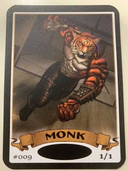 画像1: モンクトークン/ Monk Token (Mark Pool) #009 (1)