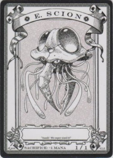 画像1: エルドラージ・末裔/Eldrazi・Scion 【登録No.1】 (rk post Token) (1)