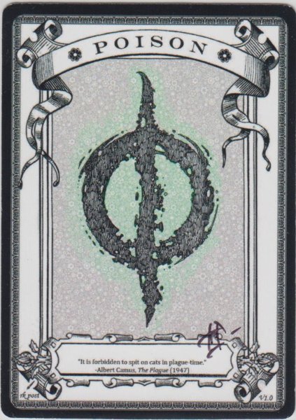 画像2: 毒/Poison 【登録No.3】 (rk post Token) (2)