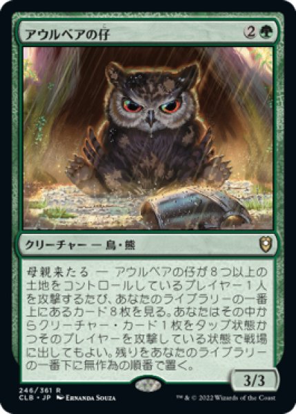 画像1: アウルベアの仔/Owlbear Cub (CLB)《Foil》 (1)