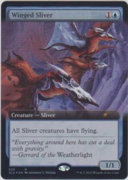 画像1: 有翼スリヴァー/Winged Sliver (628) (SLD)《Foil》 (1)