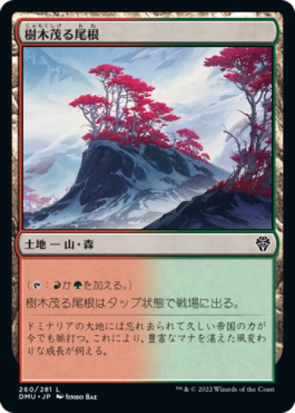 画像1: 樹木茂る尾根/Wooded Ridgeline (DMU)《Foil》 (1)