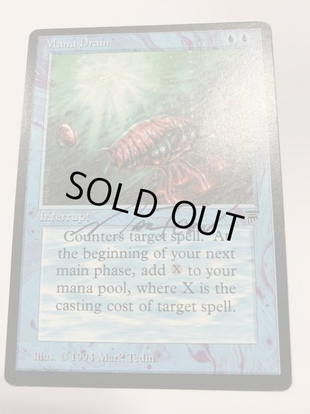 画像1: マナ吸収/Mana Drain (LEG)  【EX〜EX-】A  サインド (1)