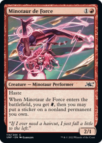画像1: Minotaur de Force (UNF)《Foil》 (1)
