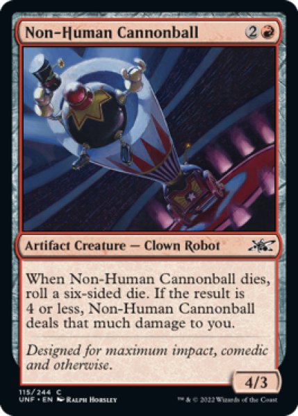 画像1: Non-Human Cannonball (UNF)《Foil》 (1)