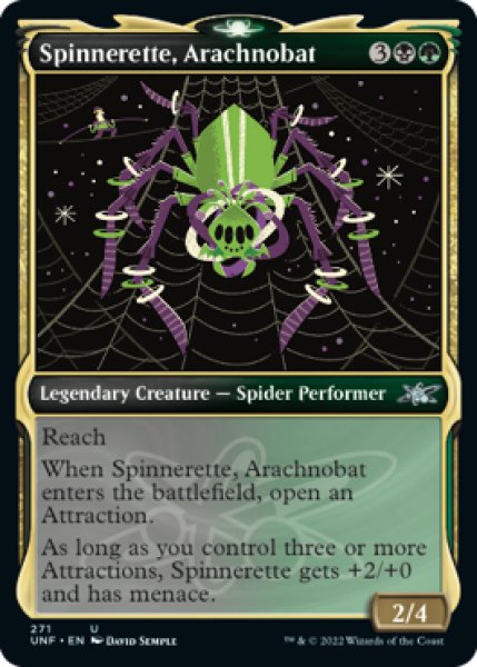 画像1: Spinnerette, Arachnobat (UNF)【ショーケース版】《Foil》 (1)